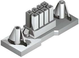 15-06-0041, Mini-Fit BMI Female Connector Housing, 4.2mm Pitch, 4 Way, 2 Row