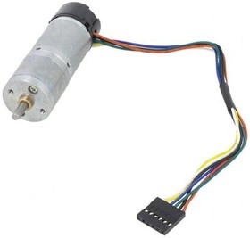 4828, Двигатель: DC, с энкодером, с редуктором, LP, 6ВDC, 2,4А, 172: 1