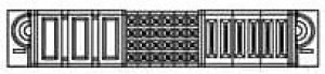 1-6450860-6, Conn Board to Board RCP 9Power/24Signal POS 2.54mm Press Fit ST Thru-Hole Tray 1-6450860-6, Conn Board to Board RCP 9Power/24Signal POS 2.54mm Press Fit ST Thru-Hole Tray