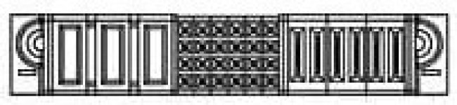 1-6450860-6, Conn Board to Board RCP 9Power/24Signal POS 2.54mm Press Fit ST Thru-Hole Tray 1-6450860-6, Conn Board to Board RCP 9Power/24Signal POS 2.54mm Press Fit ST Thru-Hole Tray