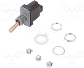 1NT1-4, Toggle Switches SPST (OFF)-ON Screw Term 1NT1-4, Toggle Switches SPST (OFF)-ON Screw Term