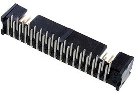 5103310-7, Проводные клеммы и зажимы 100X100 HDR 2X017P R/A LOW PROFILE