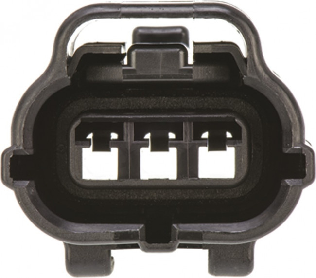 2822390-1, Conn Housing F 3 POS 4.8mm Crimp ST Cable Mount Black Bag