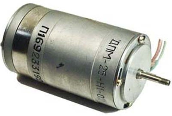 Двигатель постоянного тока 27В, 2500 об/мин; №двиг52 двиг 27В\1,3Вт\\2500\ \ДПМ-25-Н1-04