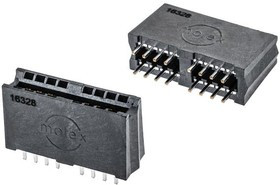 45844-0004, Standard Card Edge Connectors 2.5mm 16 CONTACTS POWER EDGE