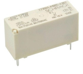 1-1393223-7, Power Relay 24VDC 8A SPDT(30x10x15)mm THT