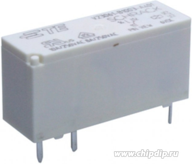 1-1393223-7, Power Relay 24VDC 8A SPDT(30x10x15)mm THT