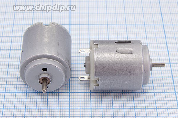 Двигатель 1.5В, правый, 6300 оборотов/мин, 24x28m38мм; Q-15350F двиг 1,5В\\прав\ 6300\24x28m38\RE- 260RA-2670\FBE
