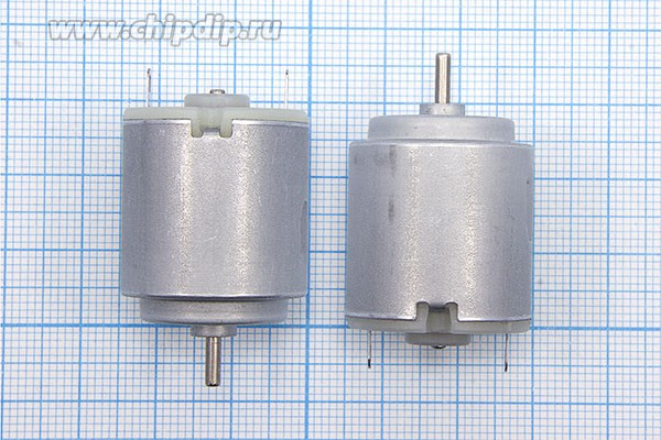 Двигатель 1.5В, правый, 6300 оборотов/мин, 24x28m38мм; Q-15350F двиг 1,5В\\прав\ 6300\24x28m38\RE- 260RA-2670\FBE
