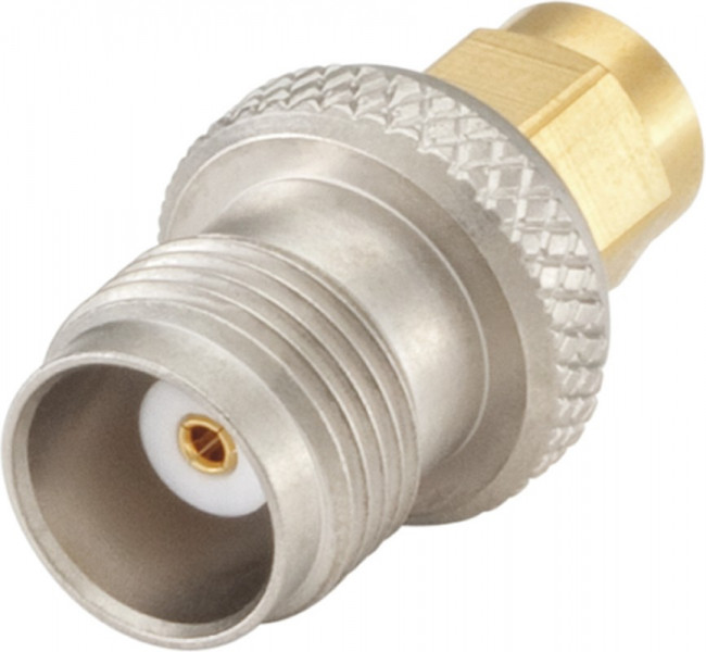 32S156-K00L5, RF Adapters - Between Series SMA Plug to TNC Jack Straight Adapter 32S156-K00L5, RF Adapters - Between Series SMA Plug to TNC Jack Straight Adapter