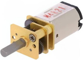 3052, Двигатель: DC, с редуктором, HPCB 12V, 12ВDC, 750мА, Ось: D профиль