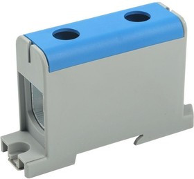 Клемма вводная силовая КВС 35-150кв.мм син. IEK YZN12-150-K07 Клемма вводная силовая КВС 35-150кв.мм син. IEK YZN12-150-K07