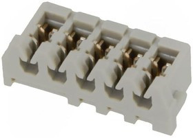 05KR-6H-P, Вилка, IDC, "мама", KR, 2мм, PIN: 5, на провод, 100В, 1А, Конф: 1x5