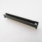 HBHR-B-50-VG, Conn Shrouded Header HDR 50 POS 1.27mm Solder ST Top Entry Thru-Hole