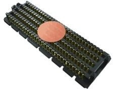 SEAM-20-02.0-S- 04-2-A-GP-K-TR, Board to Board &amp; Mezzanine Connectors .050" SEARAY High-Speed High-Density Open-Pin-Field Array Terminal