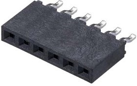 M20-7910642R, PCB Receptacle, Плата - к - плате, 2.54 мм, 1 ряд(-ов), 6 контакт(-ов), Поверхностный Монтаж, M20