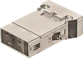 HTS-1-1102243-7, Корпус: для разъемов HDC, HTS, размер 3, Фиксация: на защелке