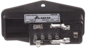 10C4, AC Power Entry Modules Power Entry Module, Screw Mounting, 250VAC, 10A, N/A-Lug