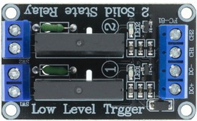 Твердотельный релейный модуль 2 канала 240V 2A