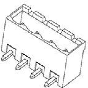 0395321005, Conn Shrouded Header (4 Sides) HDR 5 POS 5.08mm Solder RA Thru-Hole Eurostyle