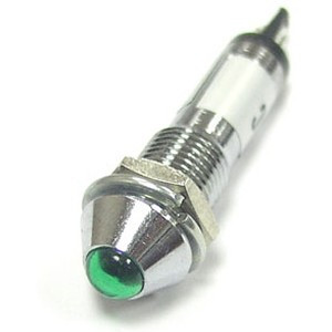 L-705-G 12V, Светодиод в корпусе L-705-G, 12 В, зелёный