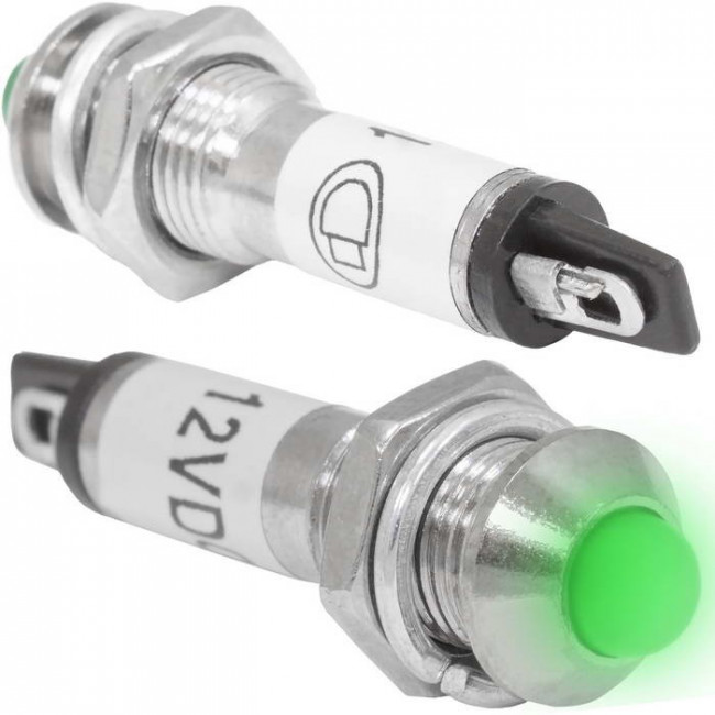 L-705-G 12V, Светодиод в корпусе L-705-G, 12 В, зелёный
