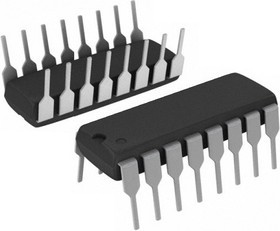 PCF8574N, Дистанционный 8-ми битный расширитель порта ввода/вывода для шины I2C [DIP-16]
