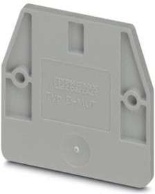 3248034, Terminal Block Tools &amp; Accessories End Cover for MUT 2,5/4 BU