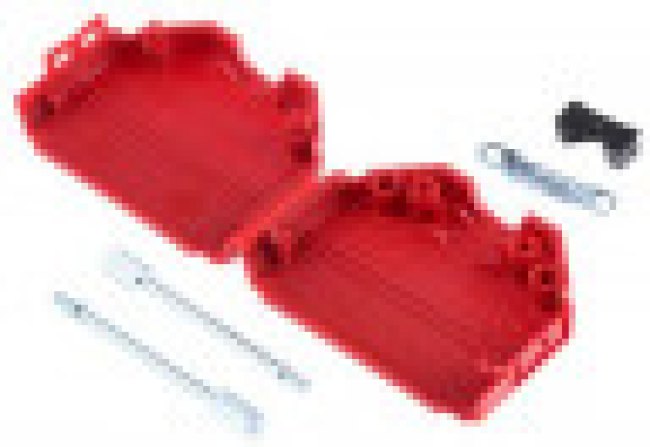MHDPPK25-R-K, MHDPPK-SLIM Series Polyamide D Sub Backshell, 25 Way, Strain Relief MHDPPK25-R-K, MHDPPK-SLIM Series Polyamide D Sub Backshell, 25 Way, Strain Relief