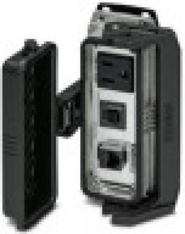 1415781, Panel Mount Housing 180° 24/B Shell Size Die Cast Aluminum