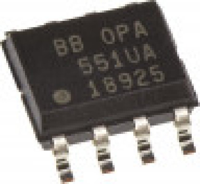 OPA551UA, Operational Amplifiers - Op Amps High-Volt High-Crnt Oper Amplifier