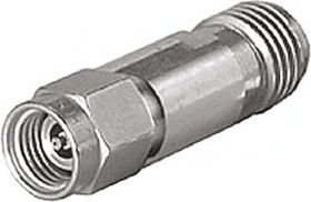 33_PC35-50-0-2/199_NE, Straight 50 RF Adapter PC3.5 Plug to PC3.5 Socket 33GHz