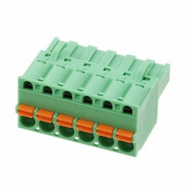 1902152, Pluggable Terminal Blocks 6 Pos 5.08mm pitch Plug 24-12AWG Spring