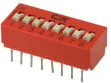 BD04, DIP Switches / SIP Switches STD PROFILE 4 POS