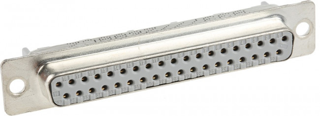 8337-6009, Conn D-Subminiature SKT 37 POS 2.76mm IDT RA Cable Mount 37 Terminal 1 Port Box 8337-6009, Conn D-Subminiature SKT 37 POS 2.76mm IDT RA Cable Mount 37 Terminal 1 Port Box