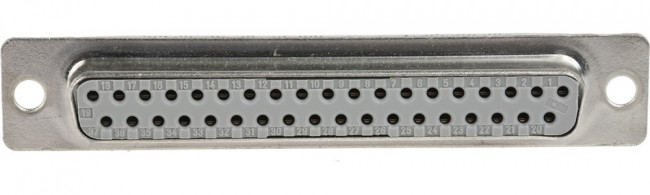 8337-6009, Conn D-Subminiature SKT 37 POS 2.76mm IDT RA Cable Mount 37 Terminal 1 Port Box 8337-6009, Conn D-Subminiature SKT 37 POS 2.76mm IDT RA Cable Mount 37 Terminal 1 Port Box