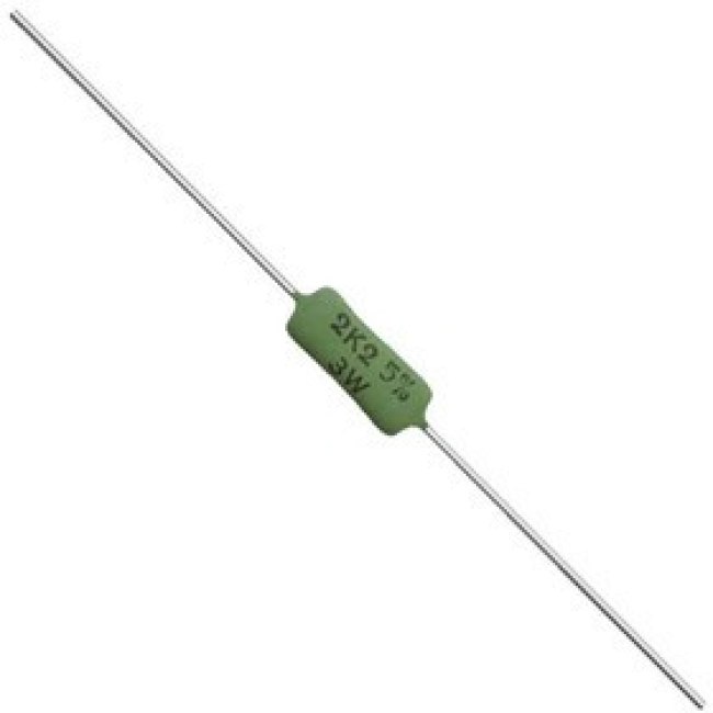 AC03000002008JAC00, Резистор в сквозное отверстие, 2 Ом, AC, 3 Вт, ± 5%, Осевые Выводы, 2 В