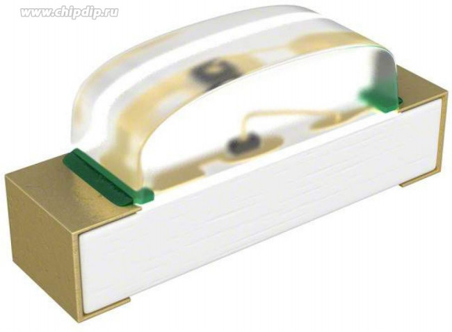 HSMG-C120, Светодиод smd 1,6х0,6мм/зеленый/572нм/ 4.5-15мкд/прозрачный/155°