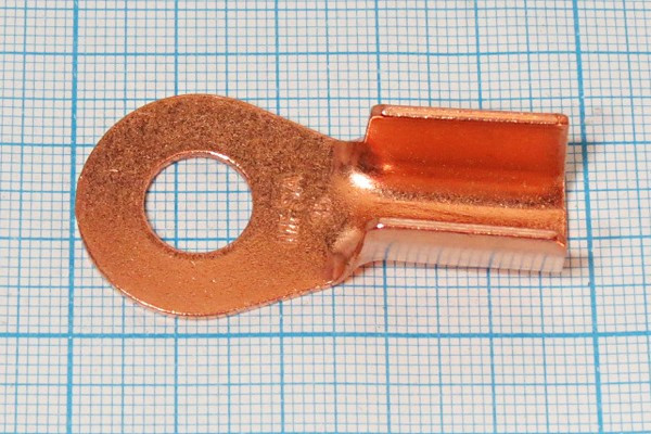 Клемма"O", d10,5мм, 16-25мм2, медь Клемма"O", d10,5мм, 16-25мм2, медь