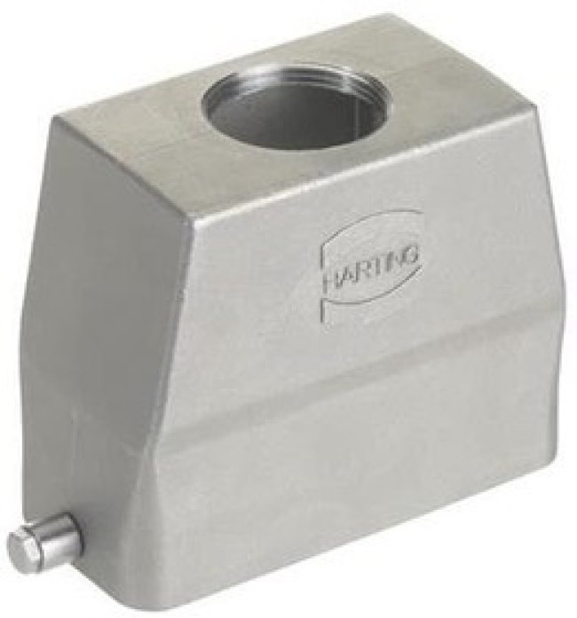 19443100447, Heavy Duty Power Connectors TOP ENTRY M32 HOOD STAINLESS STEEL 19443100447, Heavy Duty Power Connectors TOP ENTRY M32 HOOD STAINLESS STEEL