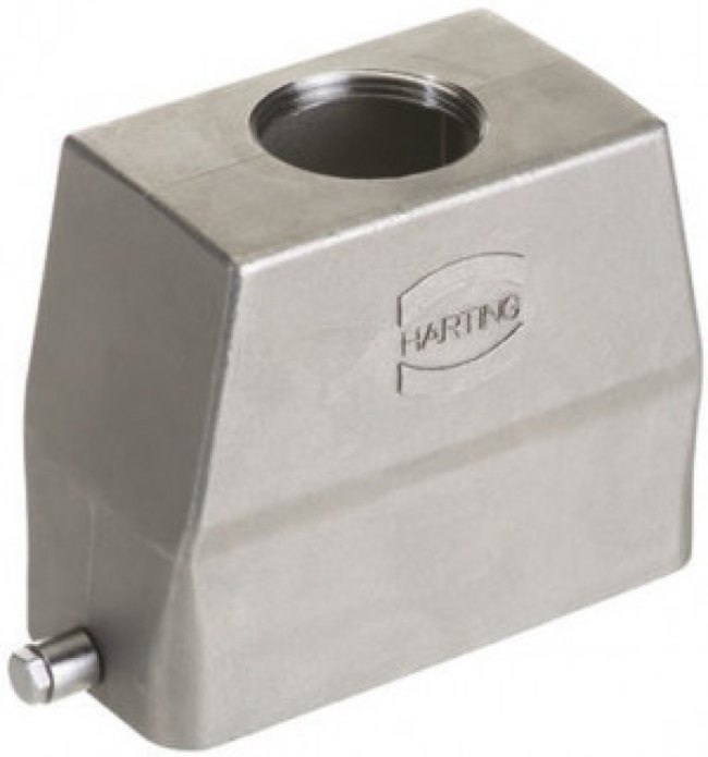 19443100447, Heavy Duty Power Connectors TOP ENTRY M32 HOOD STAINLESS STEEL 19443100447, Heavy Duty Power Connectors TOP ENTRY M32 HOOD STAINLESS STEEL