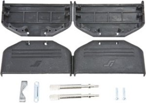 86303644BLF, Nylon D Sub Backshell, 25 Way, Strain Relief