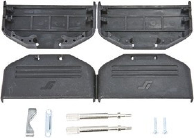 86303644BLF, Nylon D Sub Backshell, 25 Way, Strain Relief 86303644BLF, Nylon D Sub Backshell, 25 Way, Strain Relief