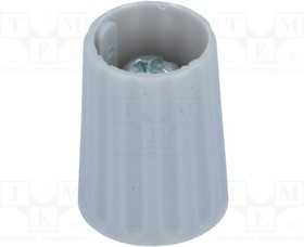 G10G-G, Ручка, полиамид, dоси: 4мм, d10x13,7мм, серый, Ось: гладкая