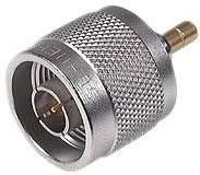 33_N-SMB-50-1/1--_UE, RF Adapter, Straight, N Plug - SMB Socket, 50Ohm