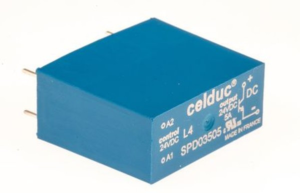 SPD03505, Реле: полупроводниковое, Uупр: 10-30ВDC, 5А, 0-30ВDC, Серия: SPD