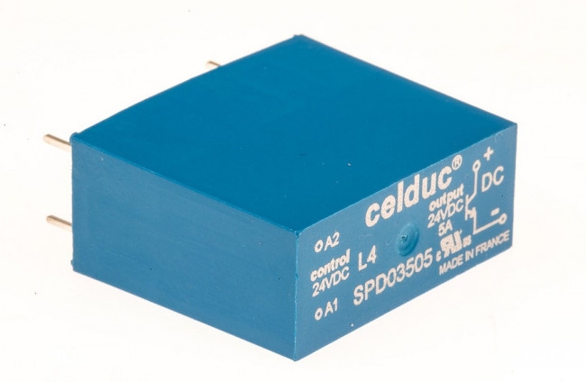 SPD03505, Реле: полупроводниковое, Uупр: 10-30ВDC, 5А, 0-30ВDC, Серия: SPD
