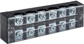 Клеммный терминал до 4,5 мм2 45A 6 клеммных пар 25 шт. PROxima tb-4506