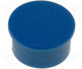 K85-BLU, Заглушка, термопласт, распорным стержнем, синий