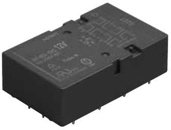 SF4D-DC48V, Реле безопасности, 48 В DC, 4PST-NO, 4PST-NC, SF, Сквозное Отверстие, 6 А, Пайка